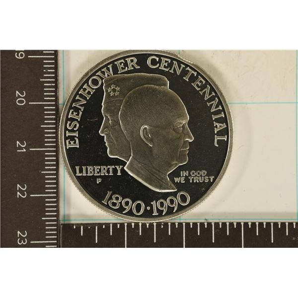 1990-P PROOF US EISENHOWER SILVER DOLLAR