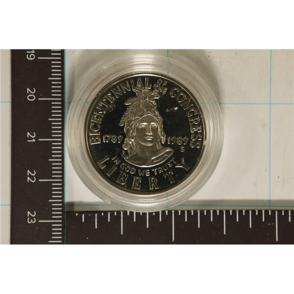 1989-S US PROOF "BICENTENNIAL CONGRESS" HALF