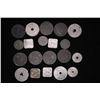 Image 1 : 20 ASSSORTED VINTAGE METAL STATE TAX TOKENS: