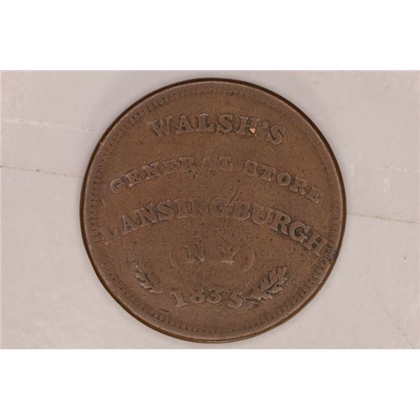 1835 STORE CARD SPEED THE PLOUGH IT FEEDS ALL