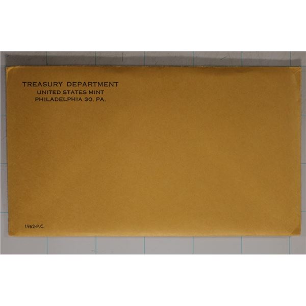 1962 US SILVER PROOF SET (WITH ENVELOPE) SEALED