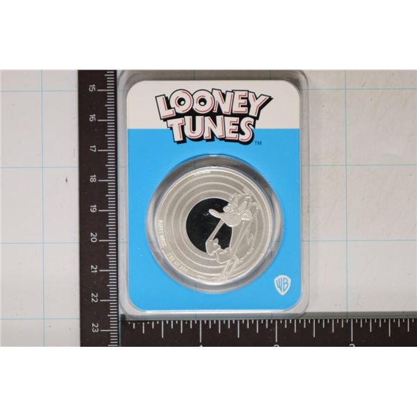 2022 SOMOA .999 SILVER LOONEY TUNES $5 DAFFY DUCK