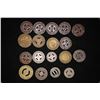 Image 1 : 18 VINTAGE METAL TRANSPORTATION TOKENS: KENOSHA