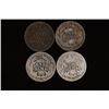 Image 2 : 1904, 1908, 1914-D & 1916-S SILVER BARBER DIMES