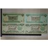 Image 1 : 4-1990 IRAQ 25 DINAR CRISP UNC BILLS