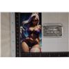 Image 2 : 1 TROY OZ .999 FINE SILVER ART BAR #16 OF 100 GIRL