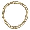 Image 5 : Classic Yellow Gold 46" 4mm Thick Layerable Rope Link Chain Necklace