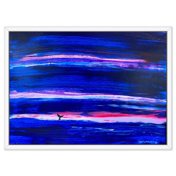 Whale Tail by Wyland Original