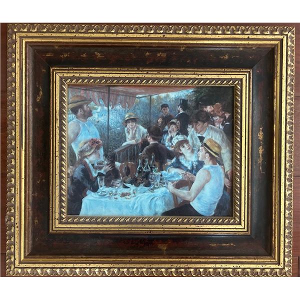 Luncheon on the Boat Party by Manet
