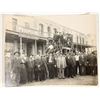 Image 1 : Tombstone, Arizona Photograph of Crowd at Newspaper Office, c.1915 [197567]