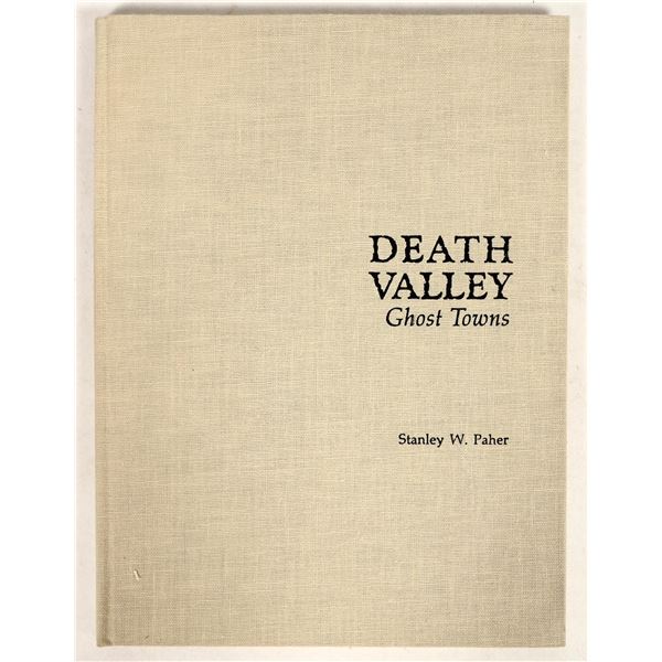 Death Valley Ghost Towns, Paher, Limited Edition Hardcover [199616]