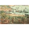 Image 3 : Vue de San Francisco, Louis Le Briton, c.1854 Color Lithograph [197316]