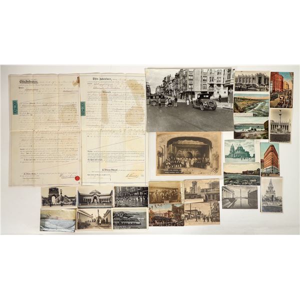 San Francisco Ephemera (Postcards, Paper, Photos, Expo.) [197718]