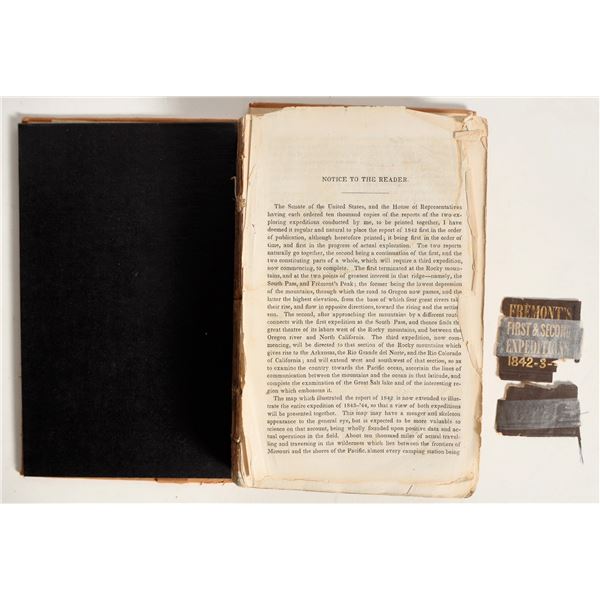 John C. Fremont's Report of the Exploring Expedition to the Rocky Mountains, 1845 [196724]