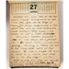 Image 3 : Diary on a Desk Calendar, 1928 [190804]