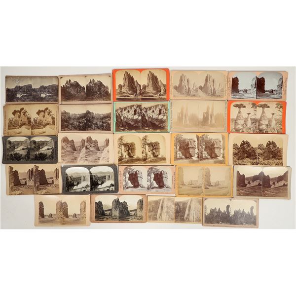 Garden of the Gods, Colorado Stereoview Collection (24) [199274]