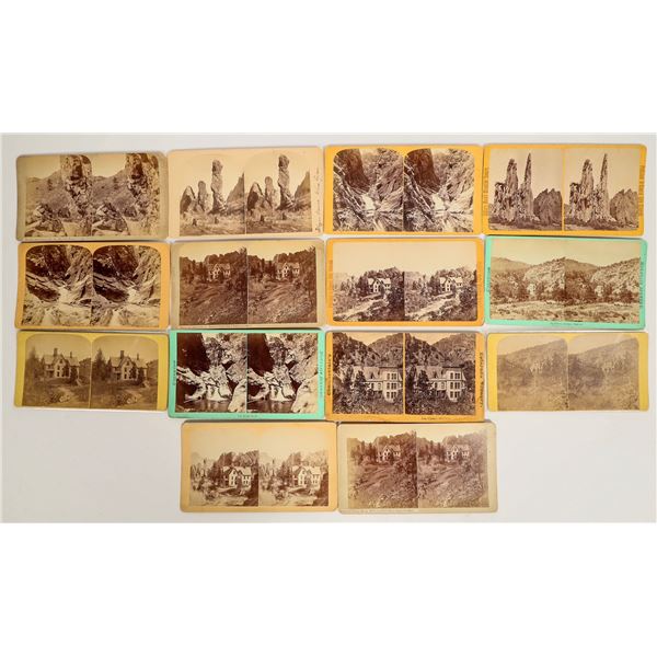 Glen Eyrie, Colorado Stereoview Group (14) [199283]