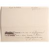 Image 2 : Montana Prison Letterhead  Signed by Governor Benjamin Franklin Potts, 1874 [186162]