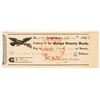 Image 1 : New York Check Signed by Last of the Mohicans Author James Fenimore Cooper [199755]
