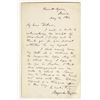 Image 1 : Letter from Bayard Taylor, Famous U.S. Poet & Travel Writer [198827]