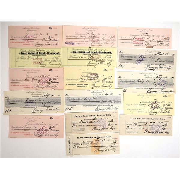 Deadwood Check Collection for Chinese Merchants [199166]