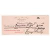 Image 1 : Deadwood Check with George Hearst Connection [199170]