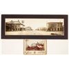 Image 1 : South Dakota Street Scene Panorama RPPC and North Dakota Railroad Photo [197713]