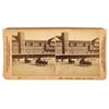 Image 1 : National Hotel & Stage Stereoview, Haynes Yellowstone Scenery [165533]