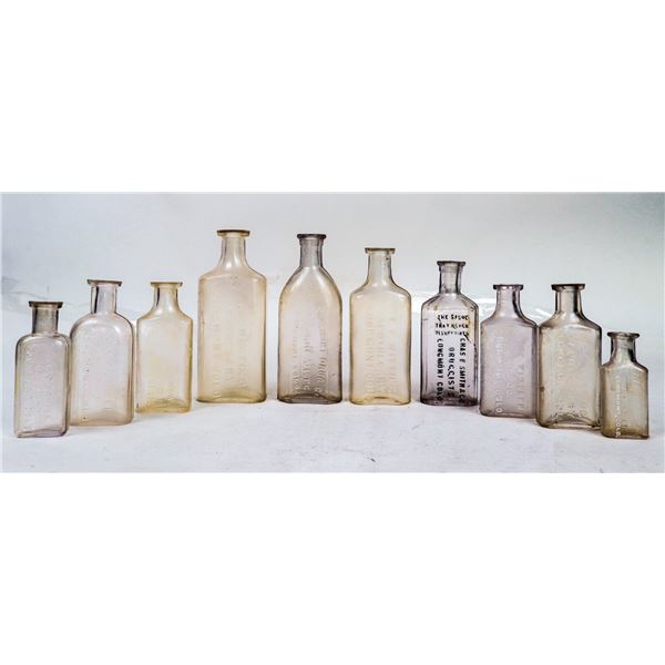 Longmont Colorado Drug Bottle Collection. [199922]