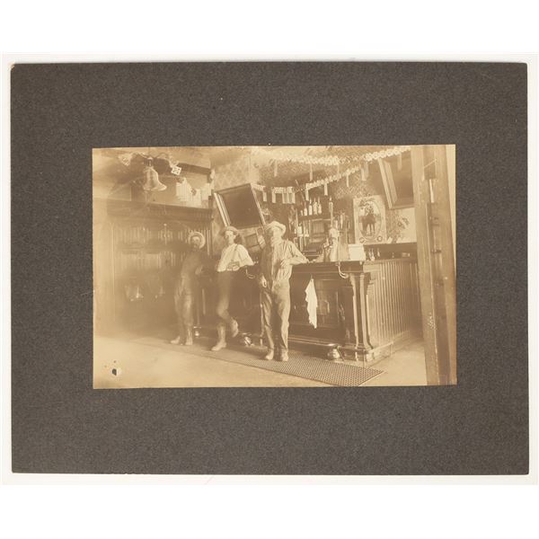 Forest Hill, California Saloon Interior Photograph, 1906 [197304]