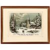 Image 1 : Theo. Gier Co. Wine Merchants Framed Print [197531]