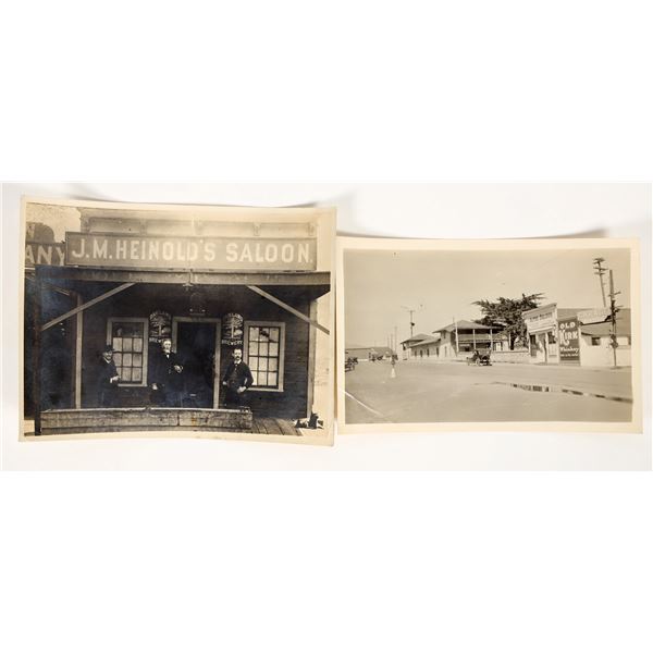 Two Bay Area Saloons Photographs (2) [197245]