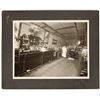 Image 1 : Truckee, California Saloon Interior Photograph w/ Tahoe Pictures, c.1910 [197306]