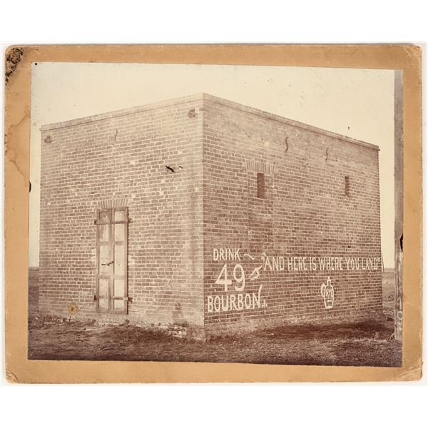 Drink 49er Bourbon and Land in Jail Photo, Williams, CA [197545]