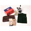 Image 1 : Shakespeare 1946 FA Baitcasting Reel and Vintage Flies with Leather Case [186109]