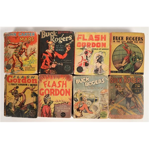 "Big Little Books" Buck Rogers/Flash Gordon, 1934-1940 (8) [199420]