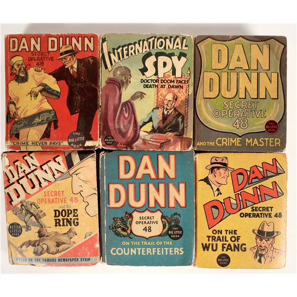 "Big Little Books" Dan Dunn Collection, 1934-1938 (6) [199418]