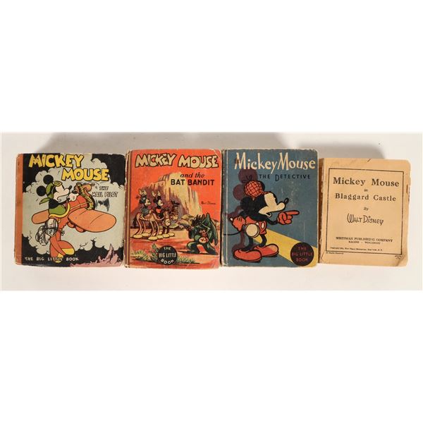 "Big Little Books" Mickey Mouse Collection, 1933-1935 (4) [199419]