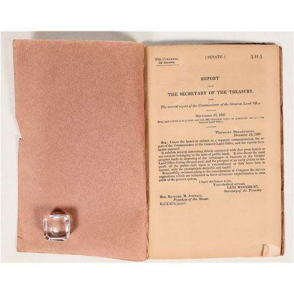 Commissioner Of Land Office Report 1837 [199638]