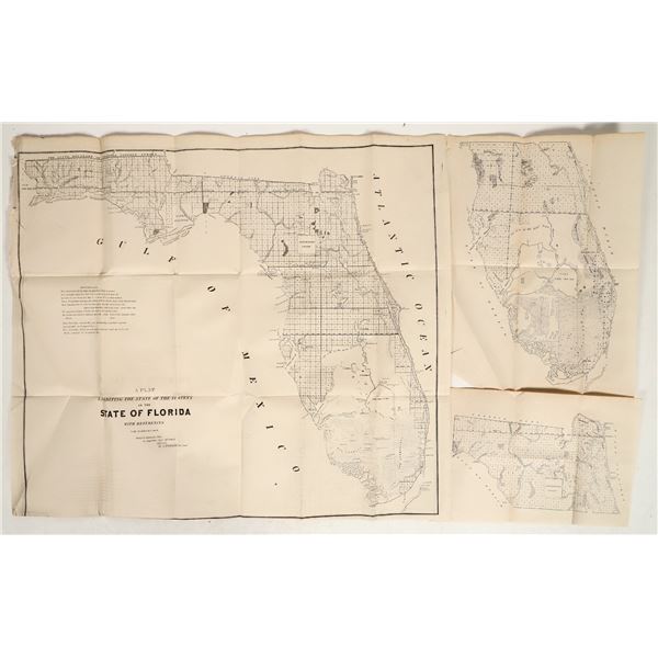 Florida GLO Map Suite, 1837-1852 (4) [190747]