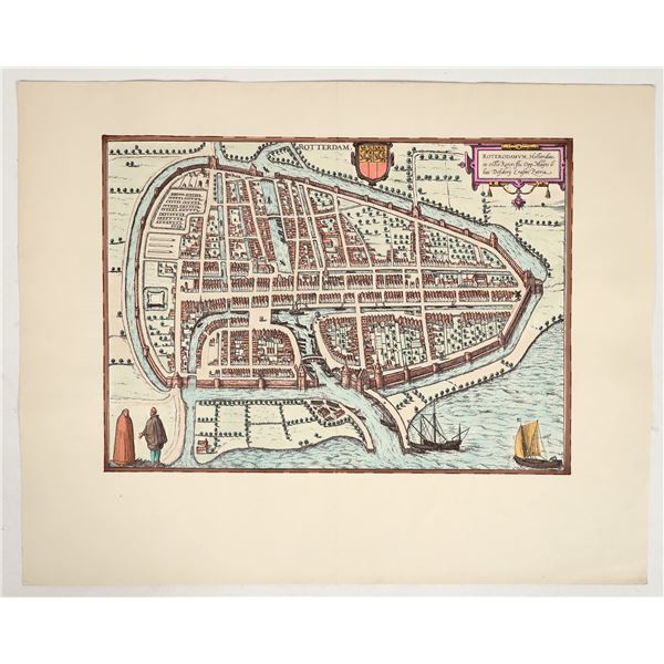 Ancient Map of Rotterdam  [158241]