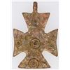 Image 1 : First Crusader's Christian Bronze Cross from Sadigh Gallery Likely Reproduction Fake [200139]
