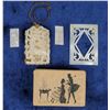 Image 1 : Mother of Pearl Dance Cards [124976]