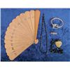 Image 1 : Unique Vintage Gold and Onyx Jewelry [124961]