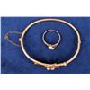 Image 2 : Gold and Opal Bangle & Ring [137313]