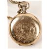 Image 3 : HB Potthoff Gold Pocket Watch w/ Chain [190241]