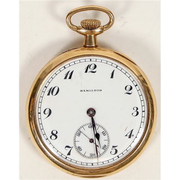 Hamilton 14 Carat Pocket Watch [197438]