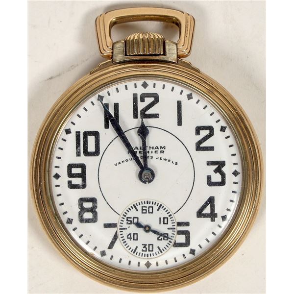 Waltham Premier Vanguard Pocket Watch [197437]