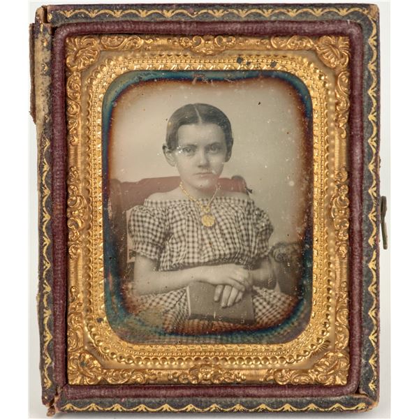 Daguerreotype - Child's Photo, c1850s [190116]