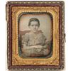 Image 1 : Daguerreotype - Child's Photo, c1850s [190116]